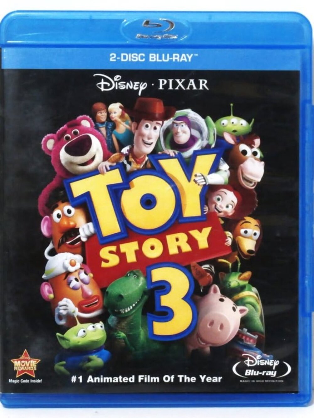 Disney TOY STORY 3 Blu-ray 2-Disc Set - Blu-ray + Bonus Blu-ray Woody, Buzz